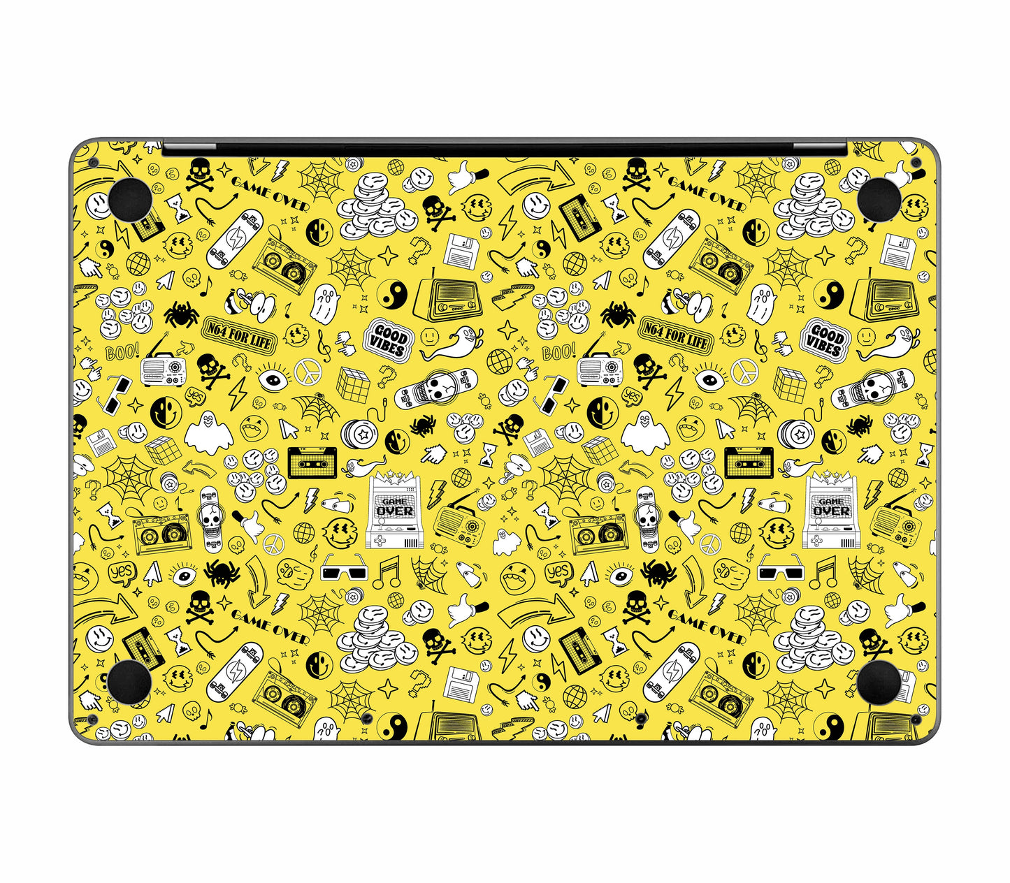 MacBook Pro 13" (2020, M1) skin, 90’s Nostalgia, bottom skin