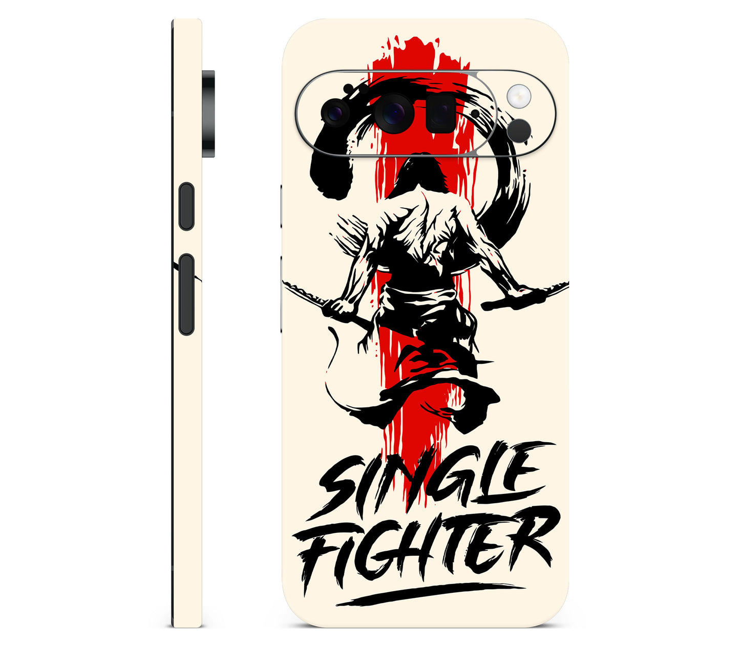 Google Pixel 11 Pro XL skin, Samurai, full wrap skin