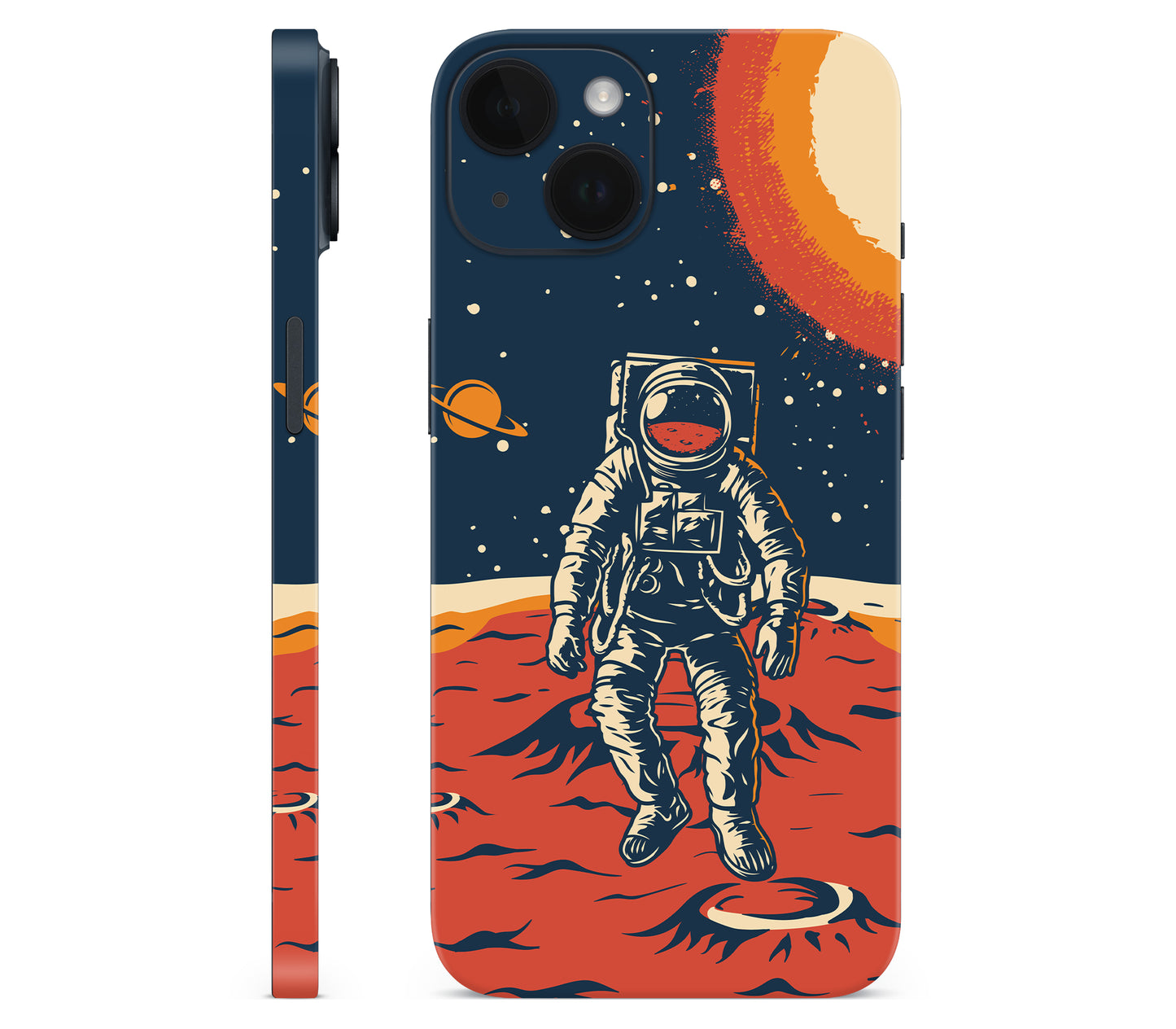 iPhone 15 skin, Martian, full wrap skin