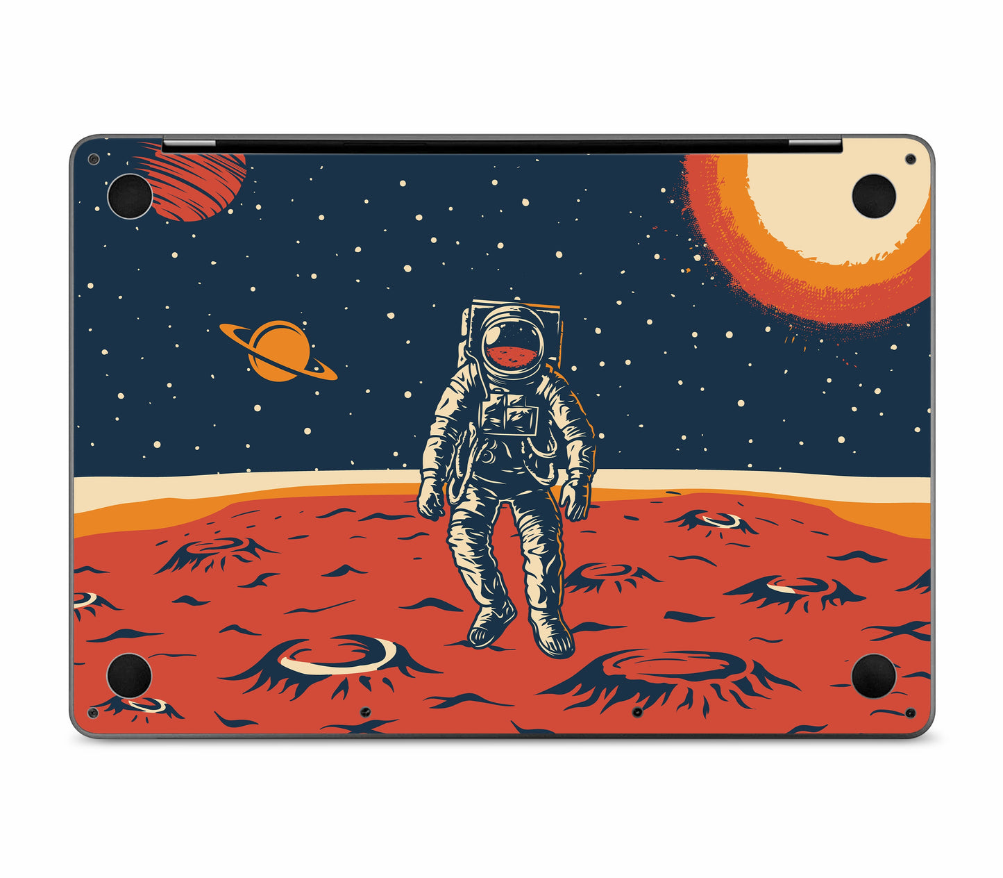 MacBook Pro 13" (2020, M1) skin, Martian, bottom skin
