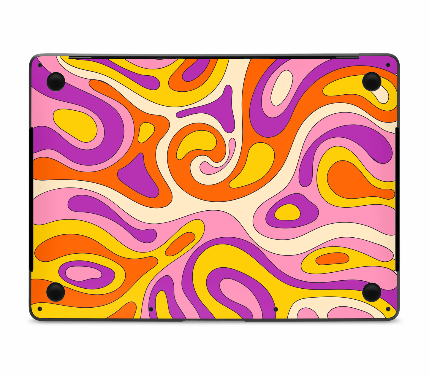 MacBook Pro 16" (2020, Touch Bar) skin, Psycho Vortex, bottom skin