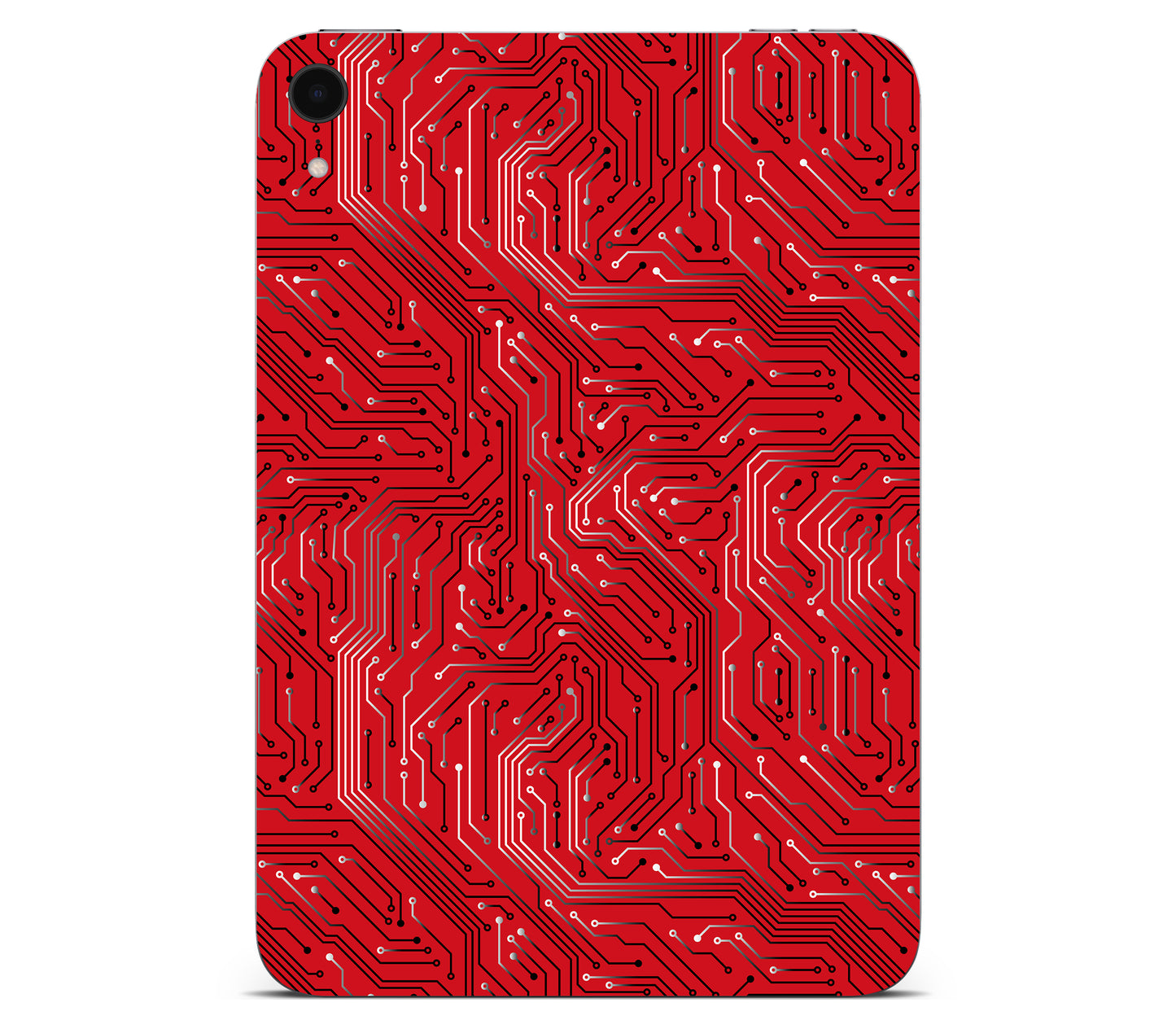 iPad Mini 6 skin, REDLINE, back skin without logo cutout