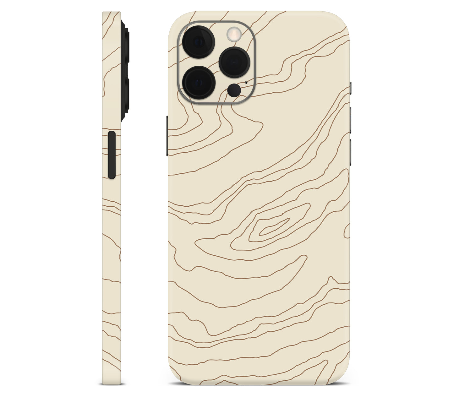 iPhone 12 Pro skin, Dune, full wrap without logo cutout