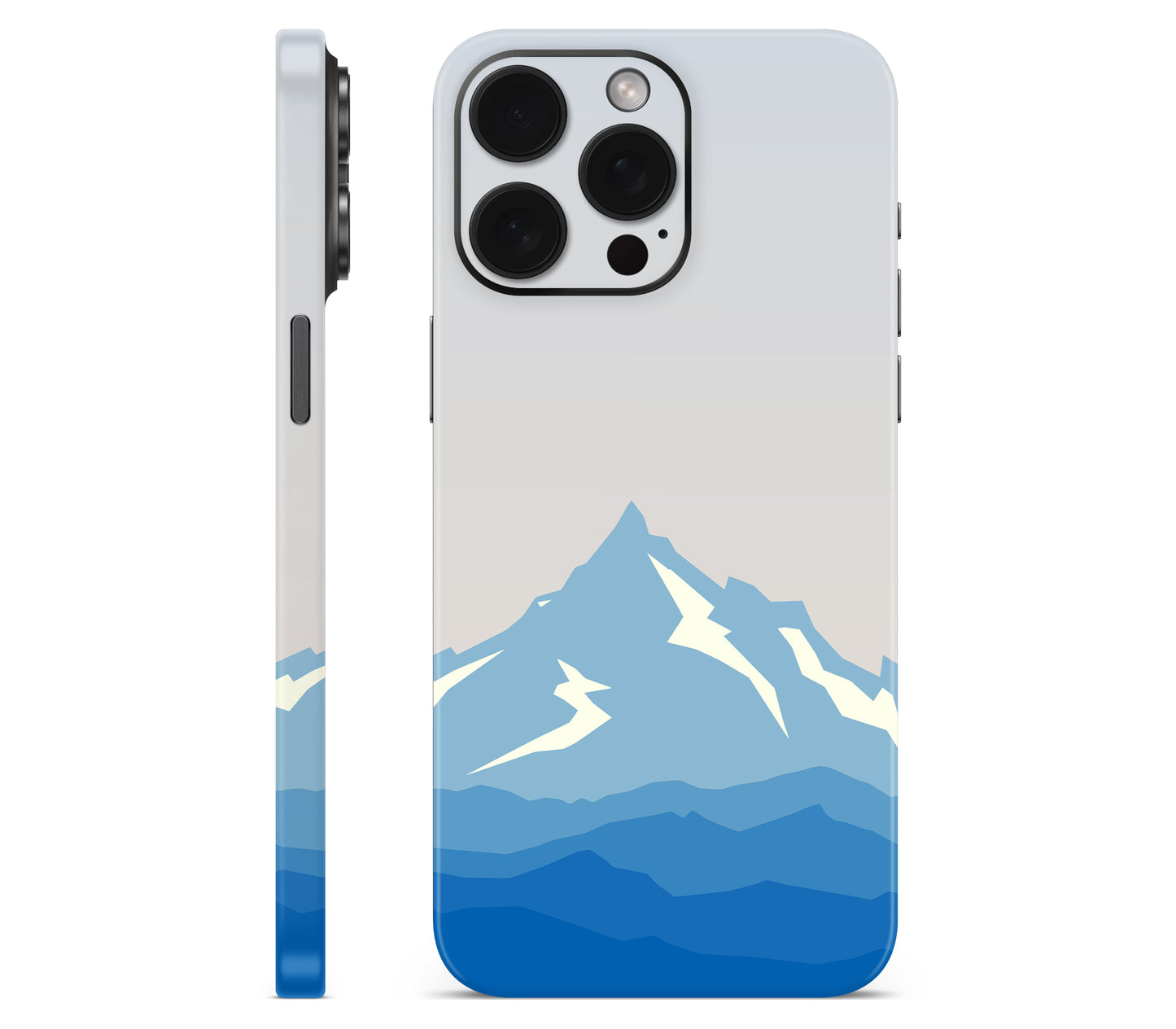 iPhone 15 Pro skin, Everest, full wrap without logo cutout