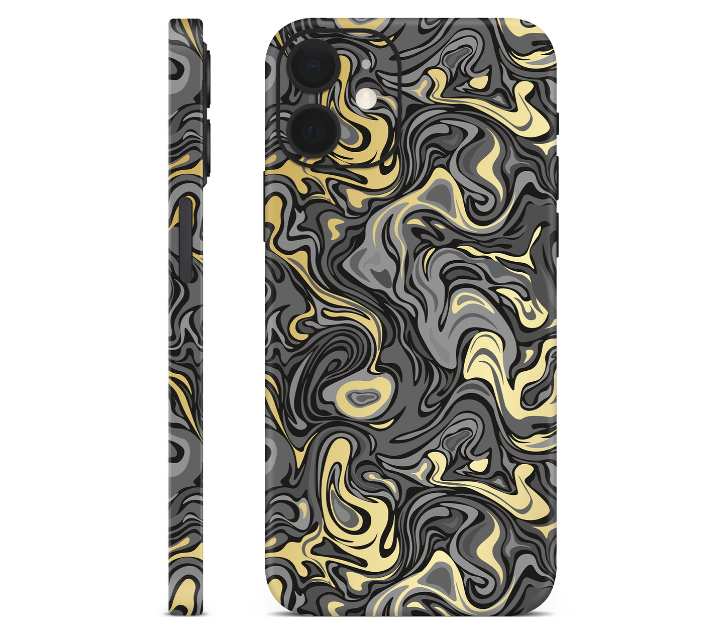 iPhone 12 skin, Damnation, full wrap without logo cutout
