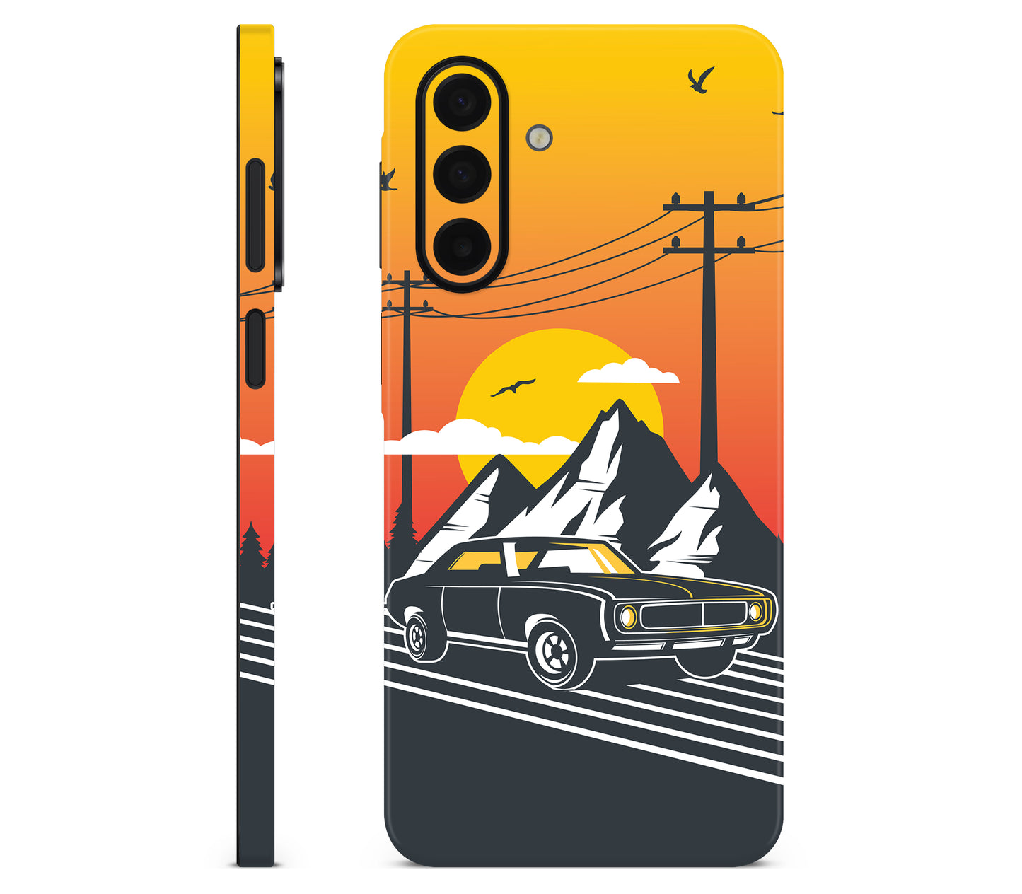 Galaxy A17 skin, Last Ride, view 2