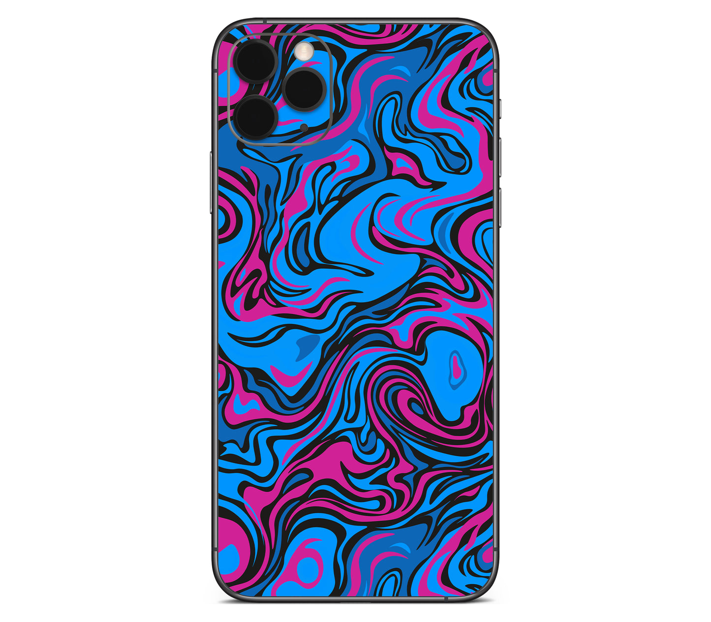 iPhone 11 Pro skin, Brain Drain, back skin without logo cutout