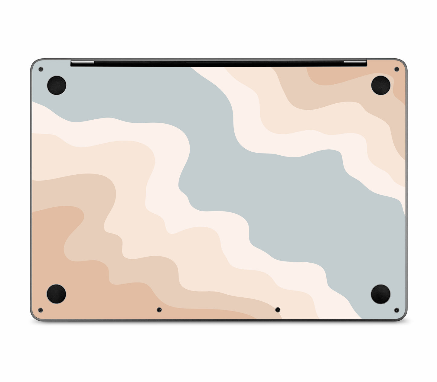 MacBook Pro 13" (2022, M2) skin, Drift (Haze), bottom skin