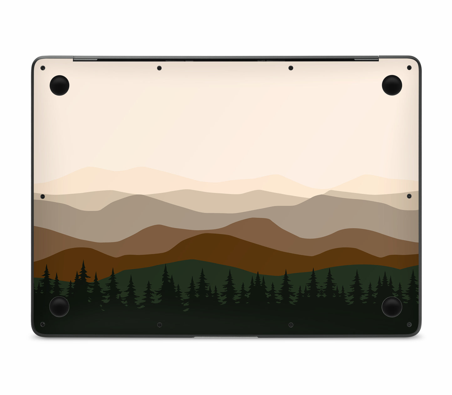 MacBook Air 13" (2020, M1) skin, Sierra Dusk, bottom skin