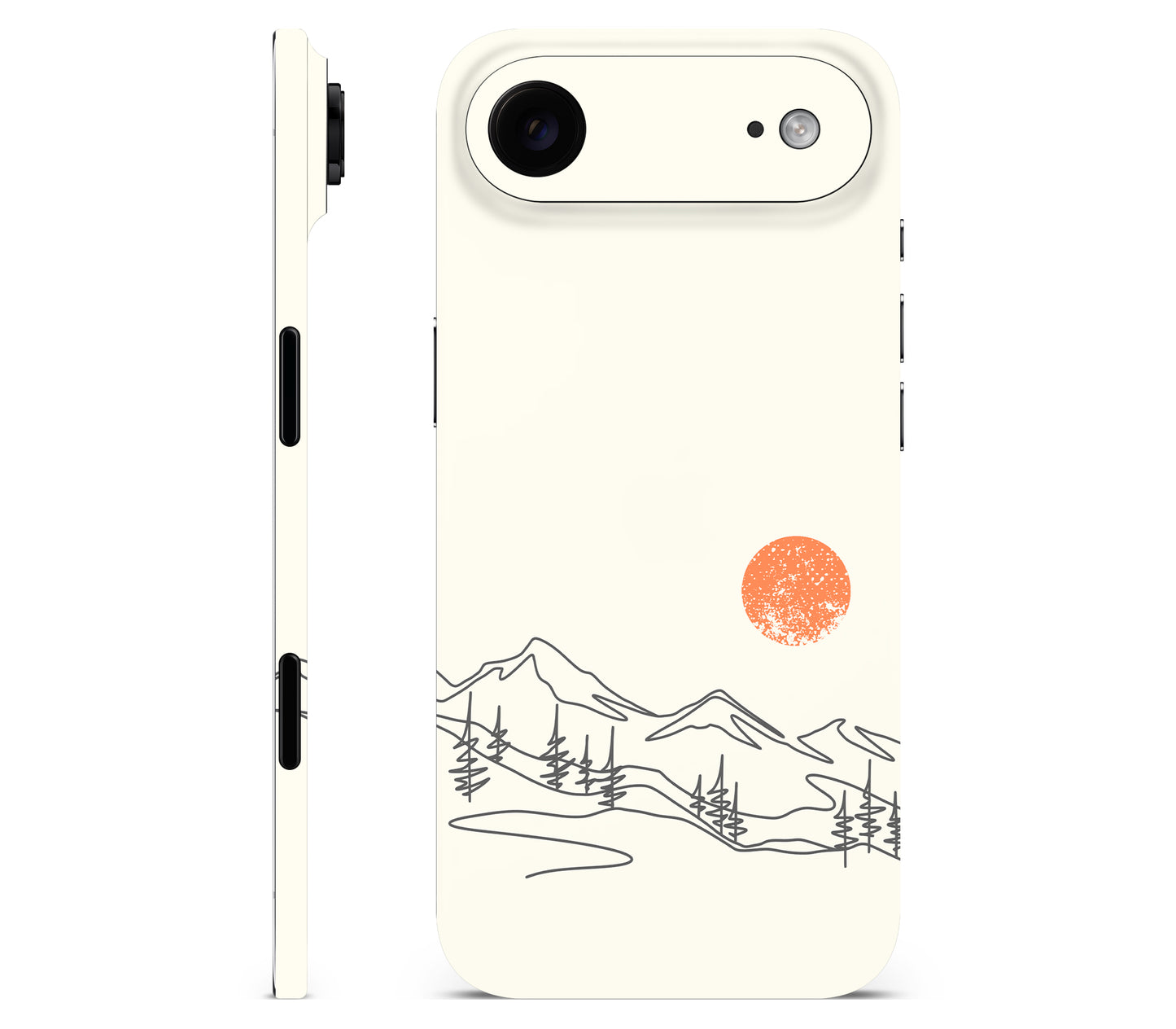 iPhone Air skin, Offline, full wrap without logo cutout
