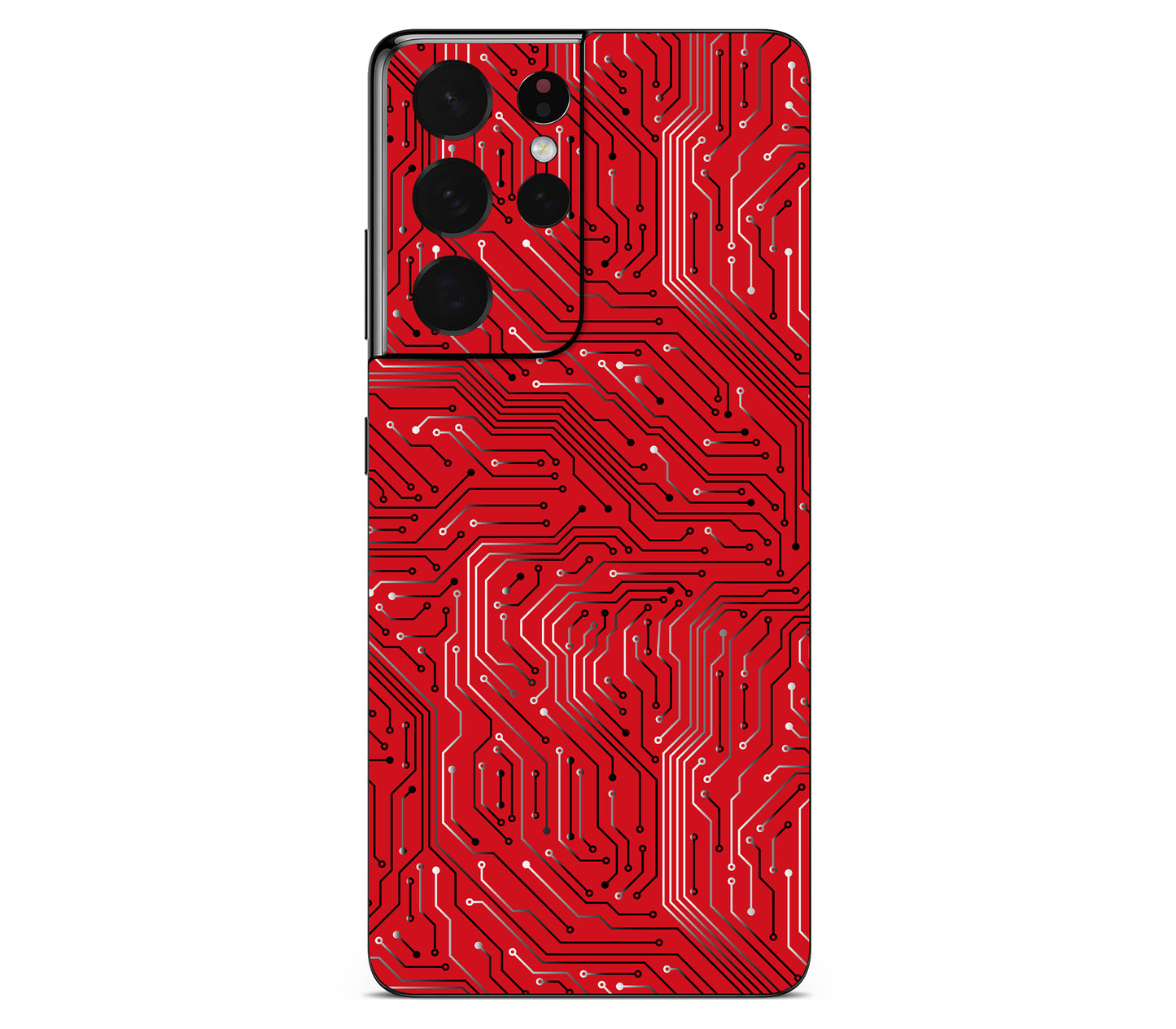 Galaxy S21 Ultra skin, REDLINE