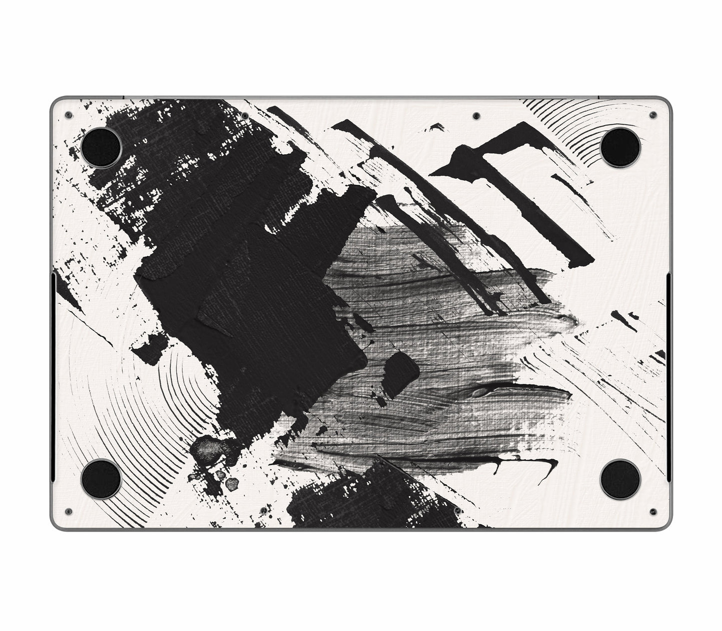 MacBook Pro 14" (2021, M1) skin, Black Noir, bottom skin