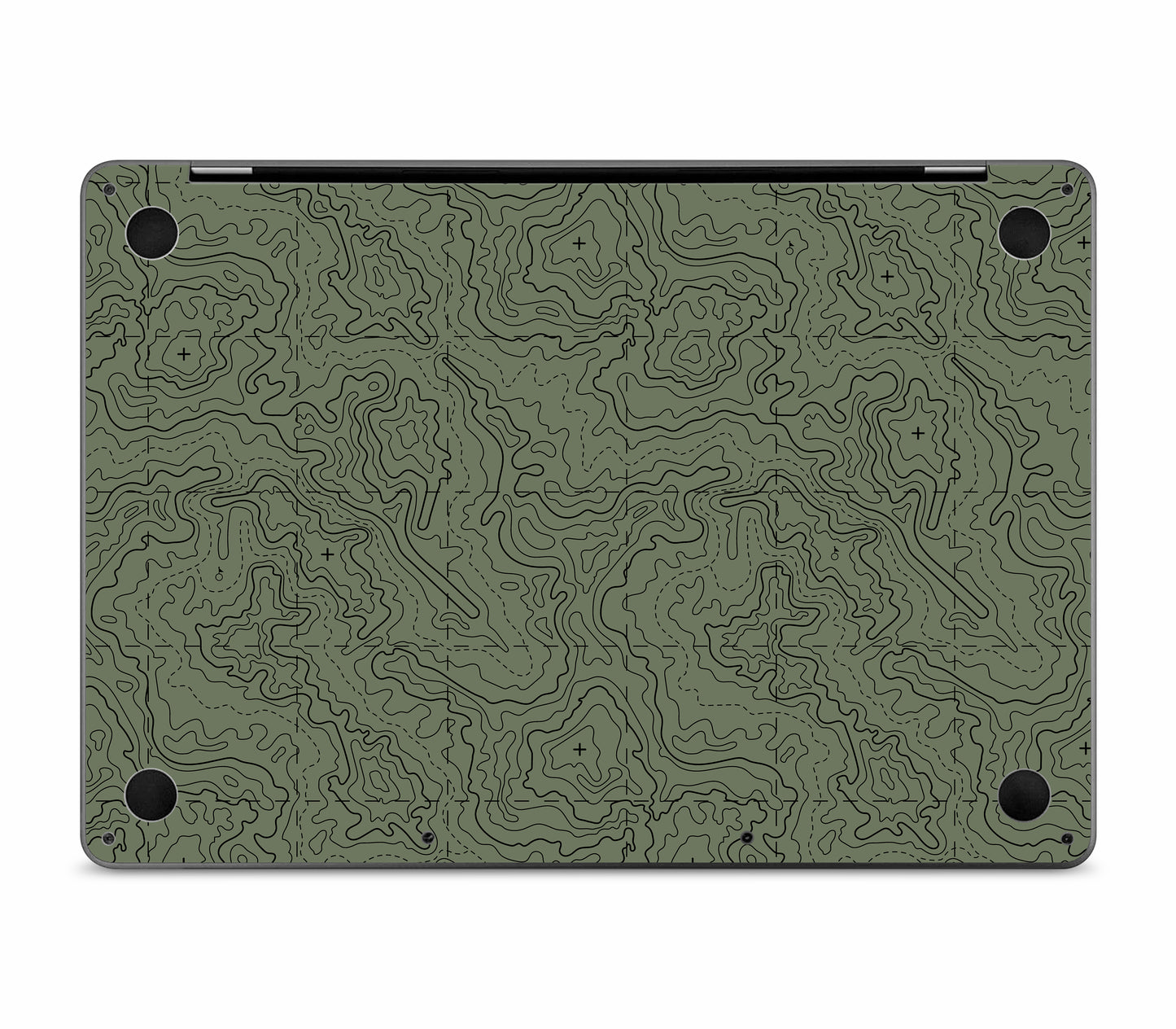 MacBook Pro 13" (2020, Intel) skin, Lockdown (Deathline), bottom skin