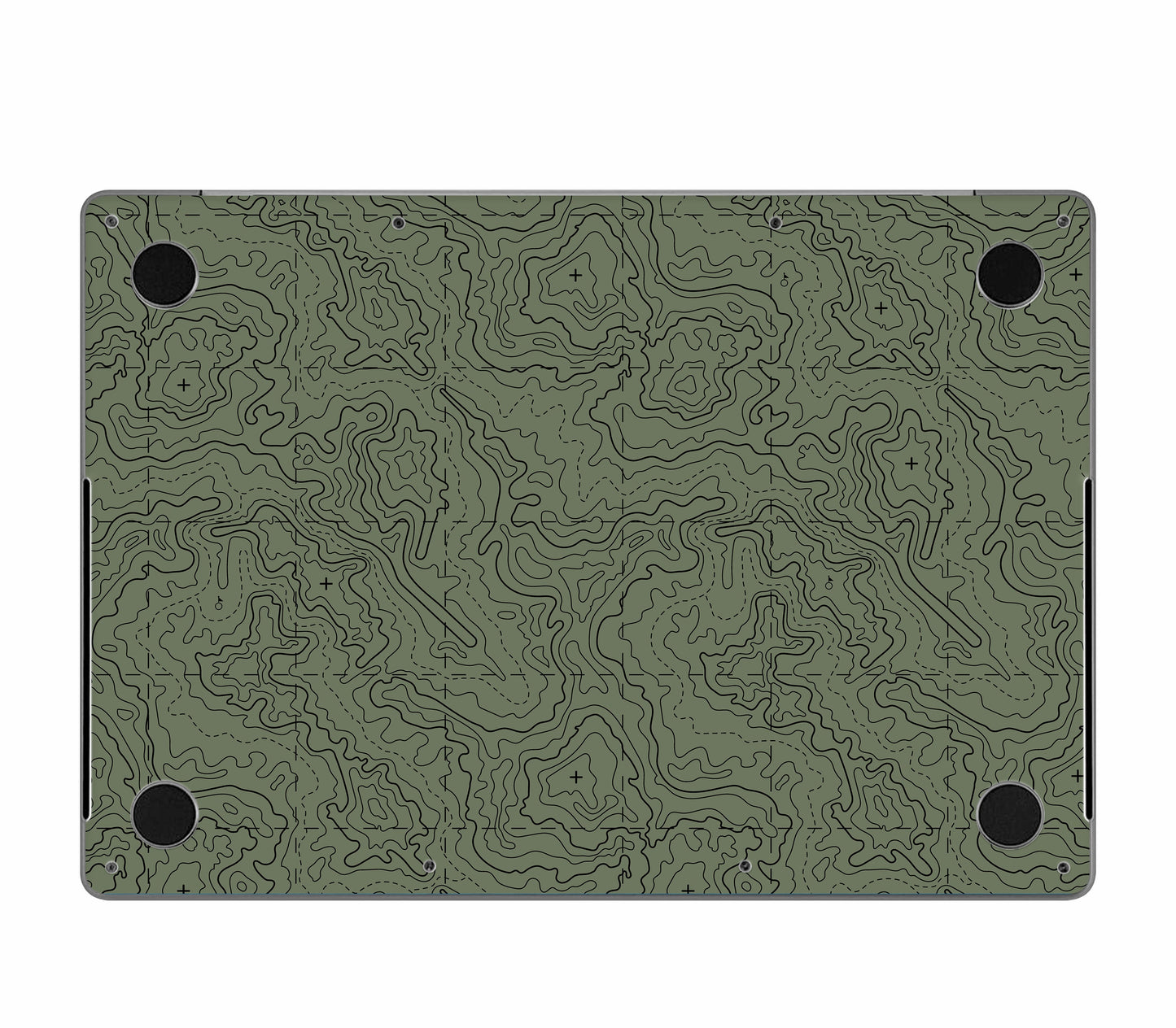 MacBook Pro 14" (2025, M5) skin, Lockdown (Deathline), bottom skin