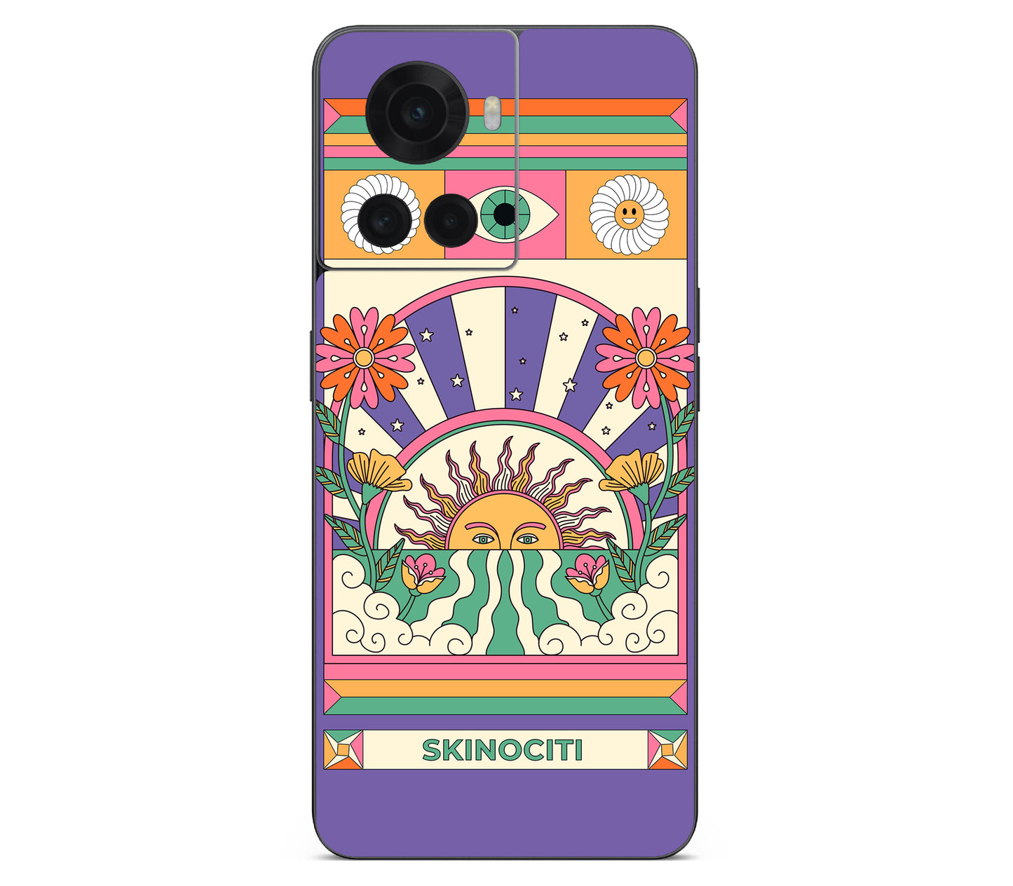 OnePlus 10R skin, Acidic Glare, back skin
