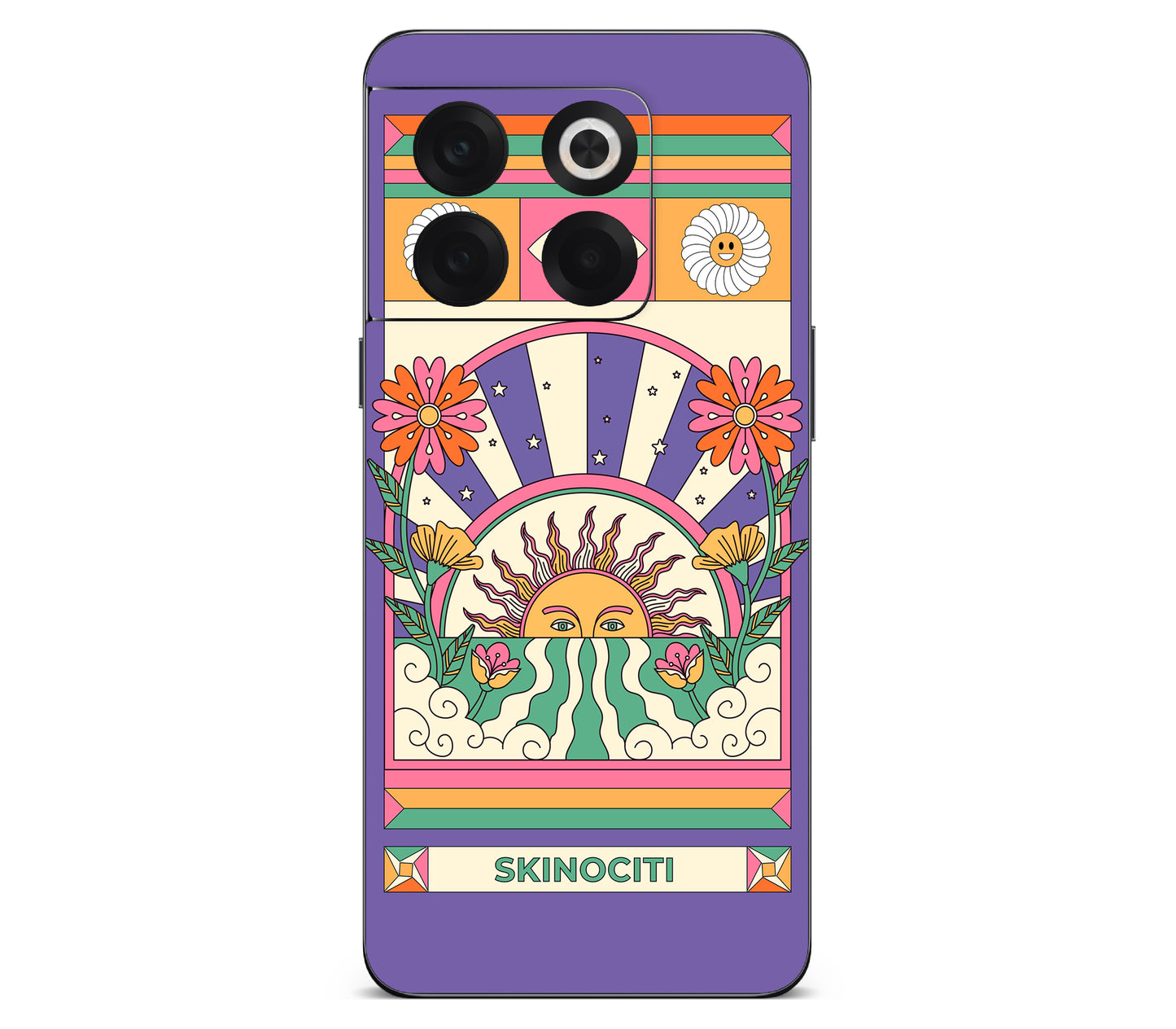 OnePlus 10T skin, Acidic Glare, back skin