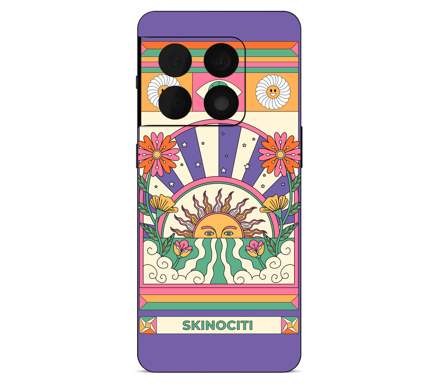 OnePlus 10 Pro skin, Acidic Glare, back skin