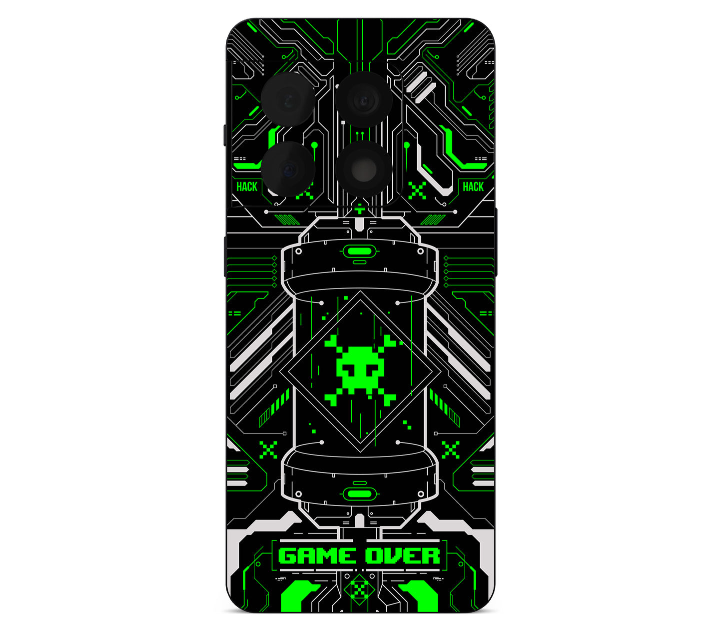 OnePlus 10 Pro skin, Fatal Error (Acid), back skin