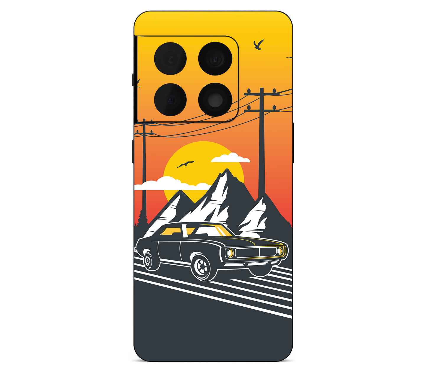 OnePlus 10 Pro skin, Last Ride, back skin