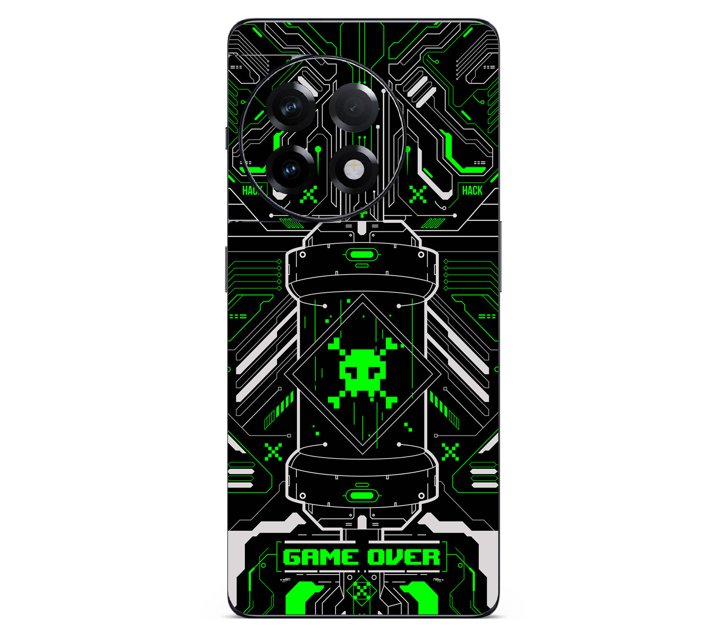 OnePlus 11 skin, Fatal Error (Acid), back skin