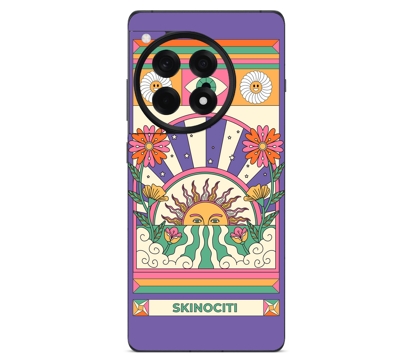 OnePlus 12R skin, Acidic Glare, back skin