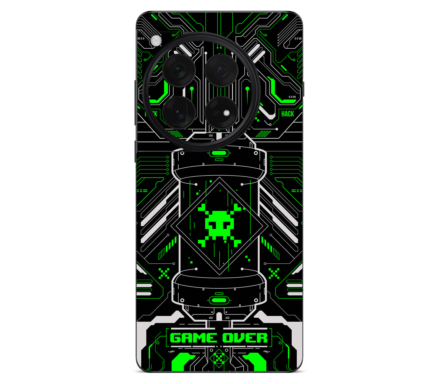 OnePlus 12 skin, Fatal Error (Acid), back skin