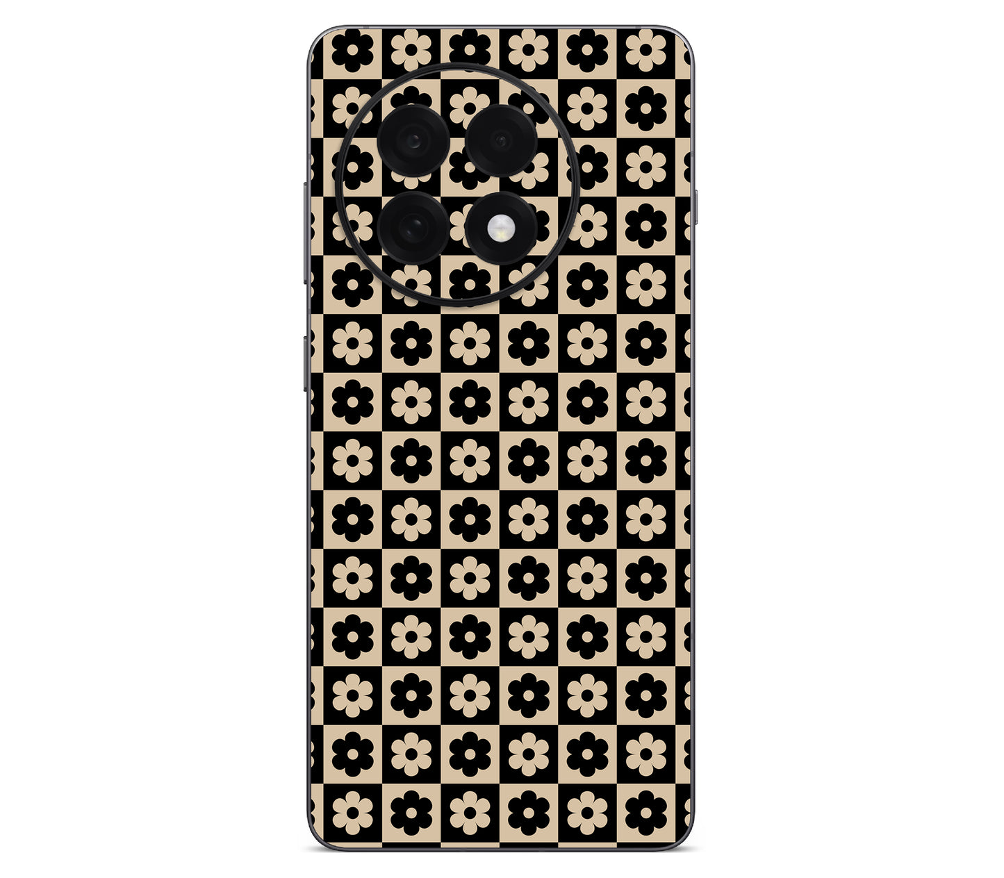 OnePlus 13R skin, Floral Grid, back skin
