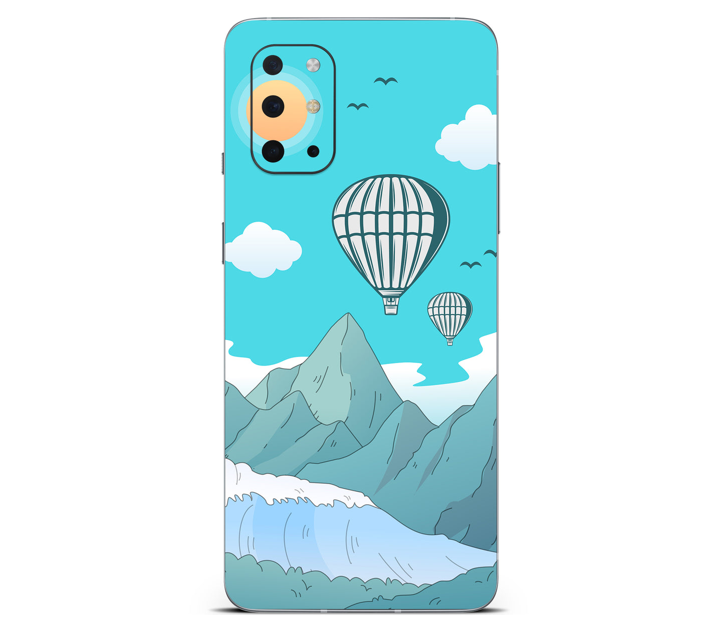 OnePlus 8T skin, Altitude Error, back skin