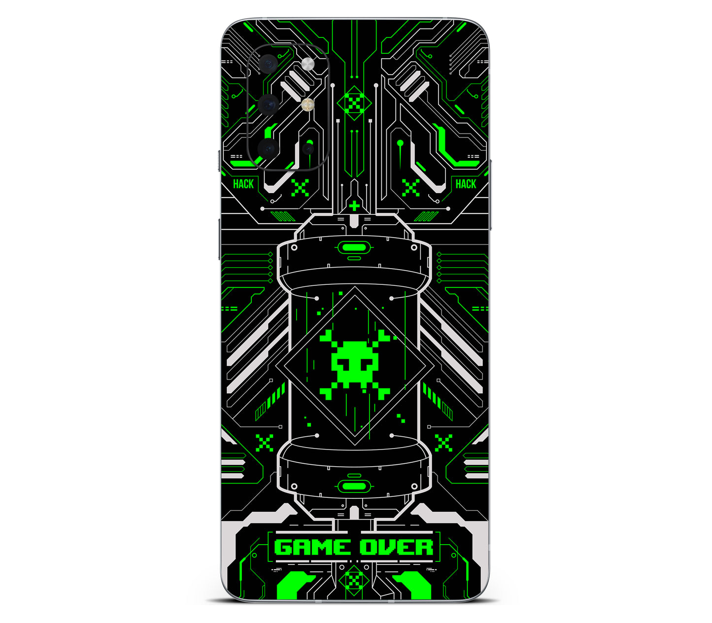 OnePlus 8T skin, Fatal Error (Acid), back skin