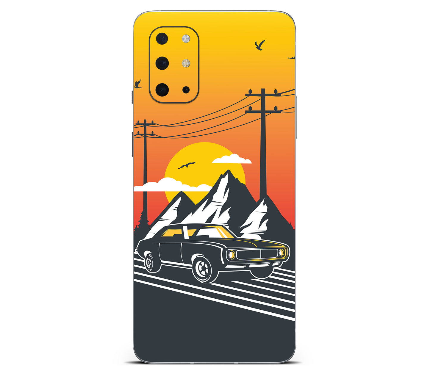 OnePlus 8T skin, Last Ride, back skin