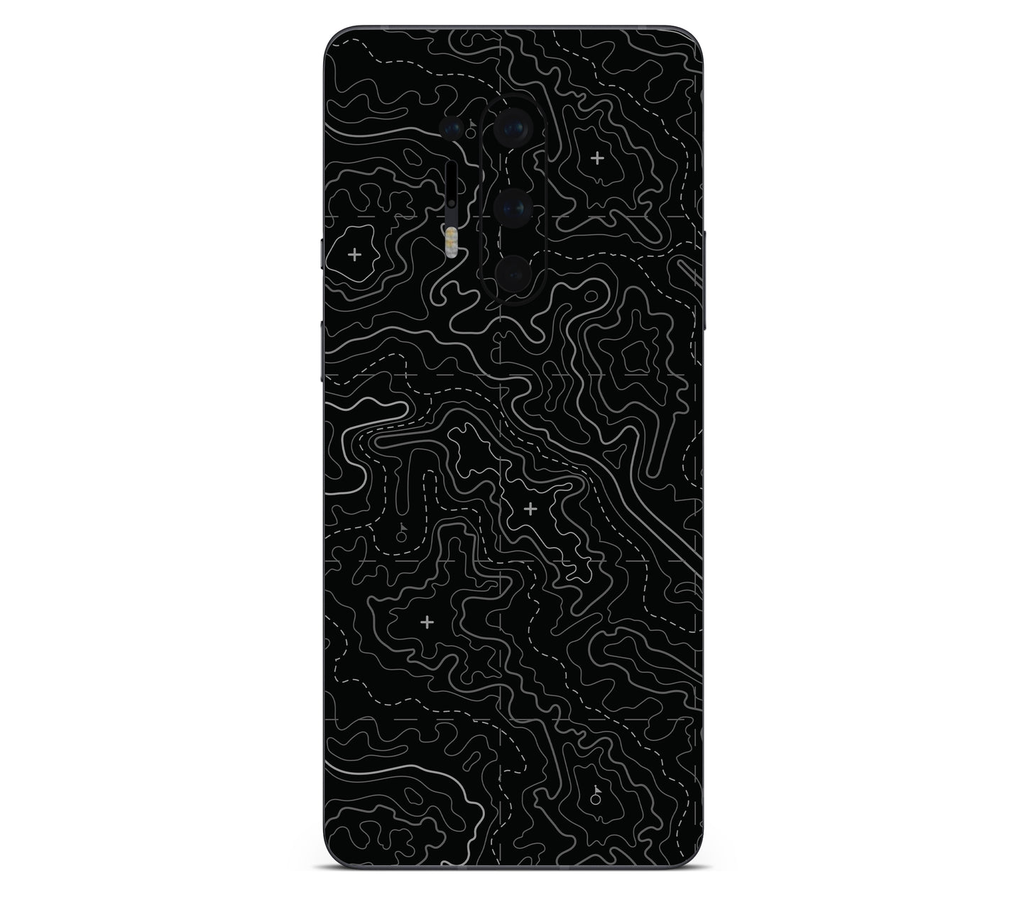 OnePlus 8 Pro skin, Lockdown (Blackout), back skin