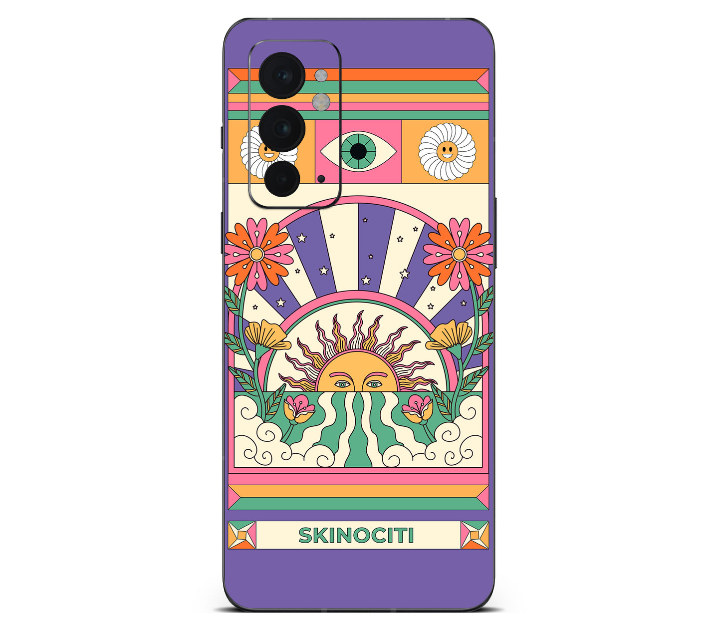 OnePlus 9RT skin, Acidic Glare, back skin