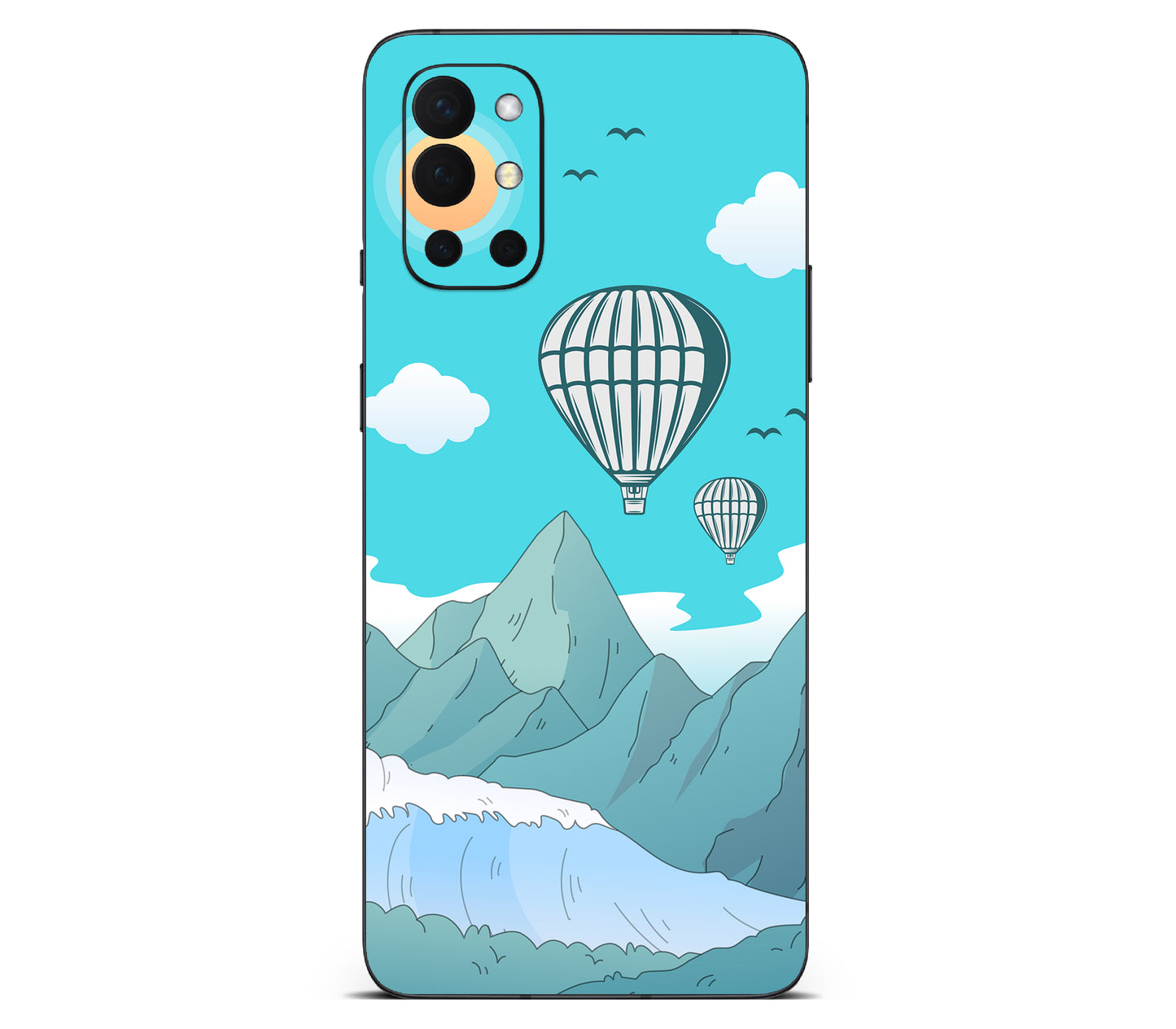OnePlus 9R skin, Altitude Error, back skin