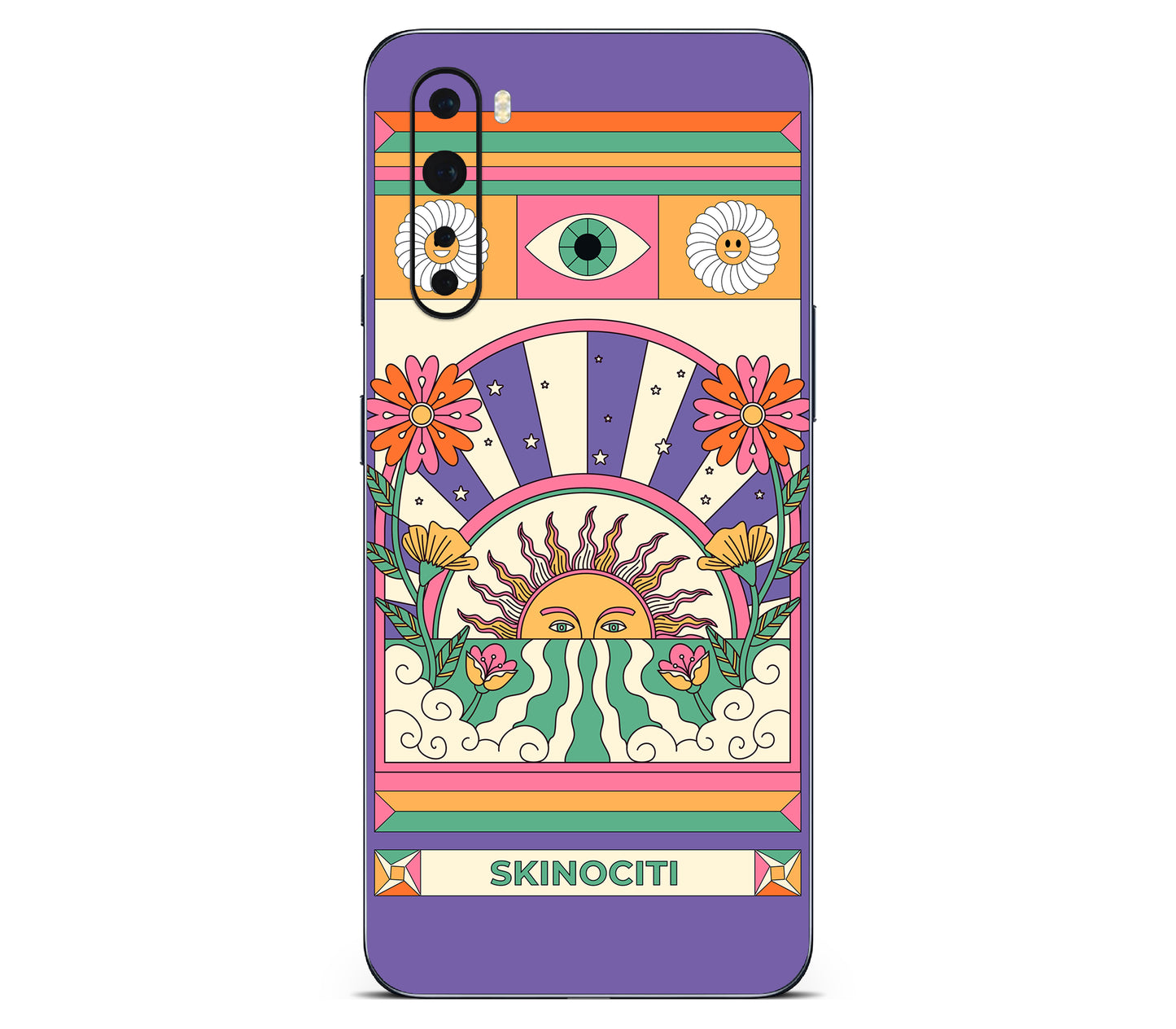 OnePlus Nord skin, Acidic Glare, back skin