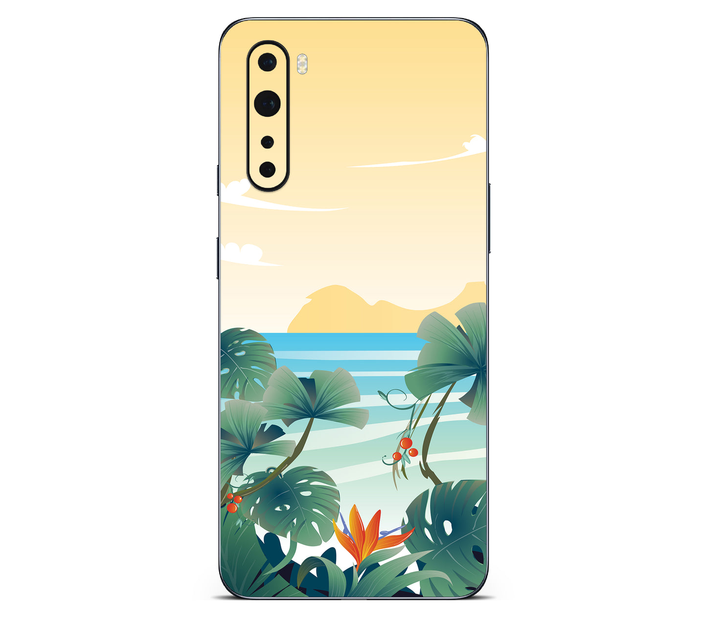 OnePlus Nord skin, Sizzle Bay, back skin