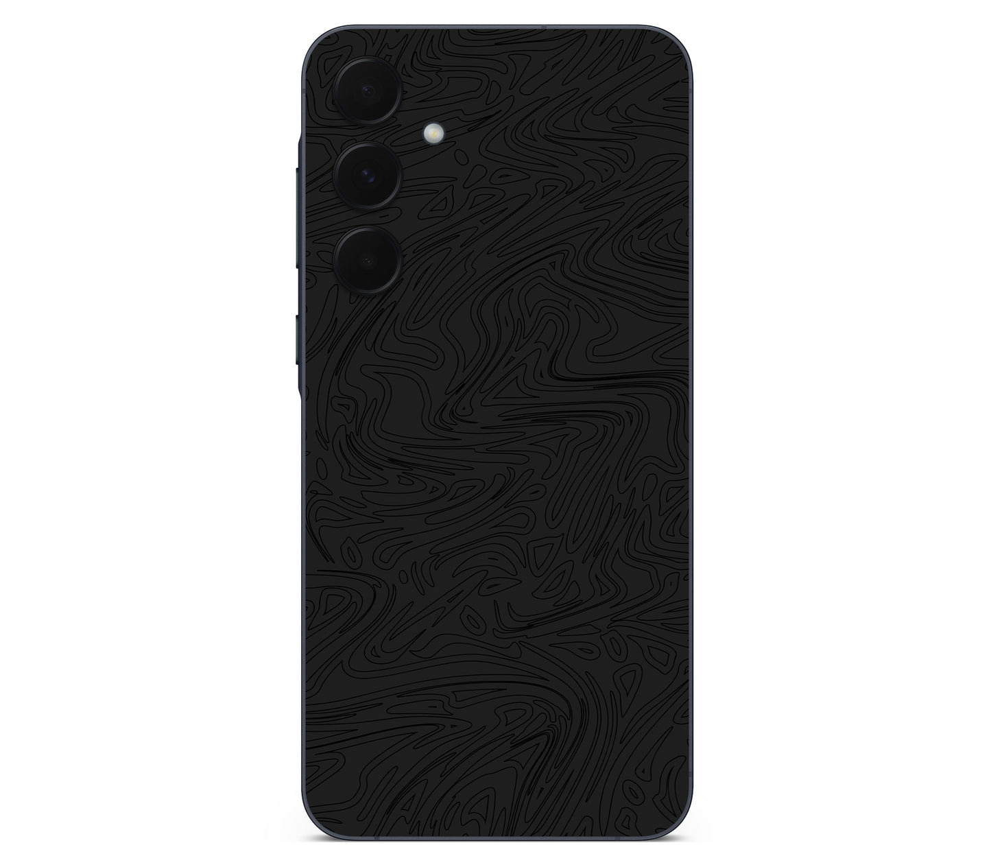 Galaxy A36 skin, Black Ice, back skin
