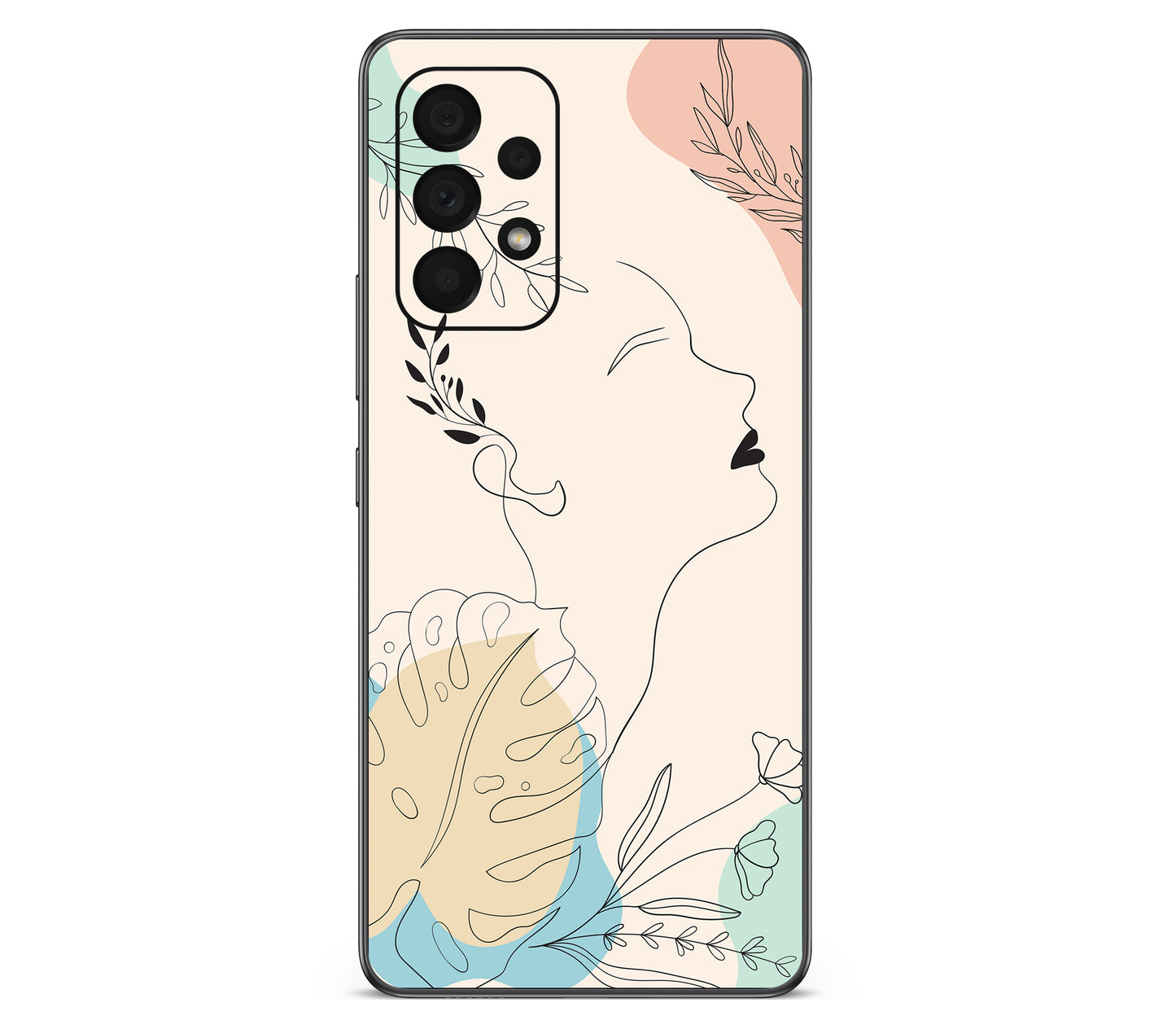 Galaxy A53 skin, Bliss, back skin