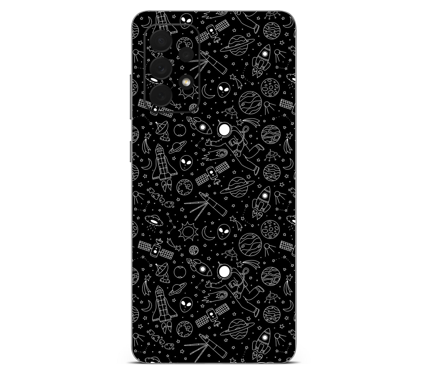 Galaxy A72 skin, Cygnus, back skin