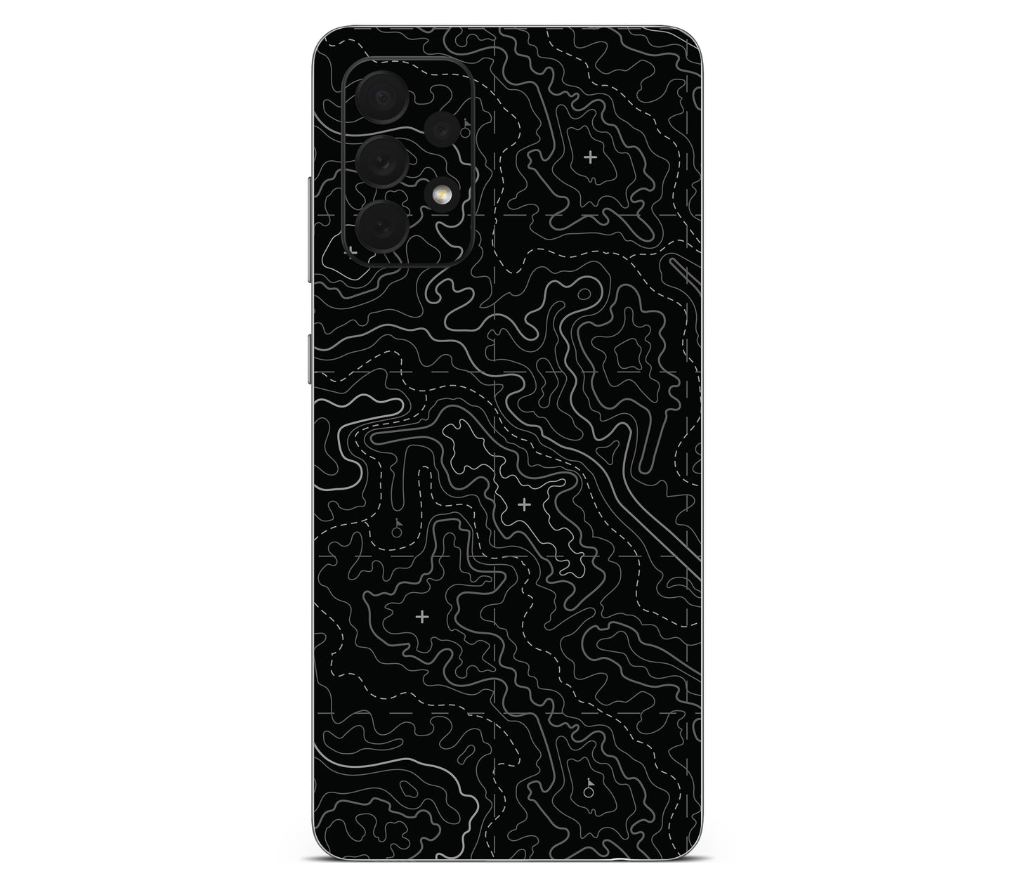 Galaxy A72 skin, Lockdown (Blackout), back skin