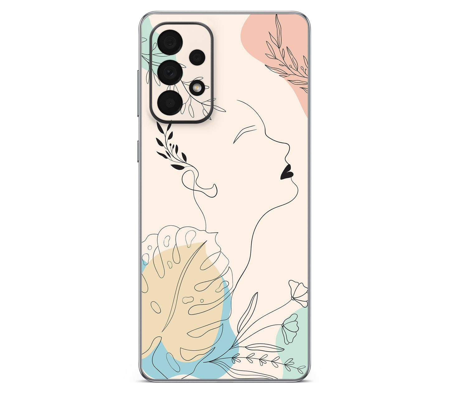 Galaxy A73 skin, Bliss, back skin