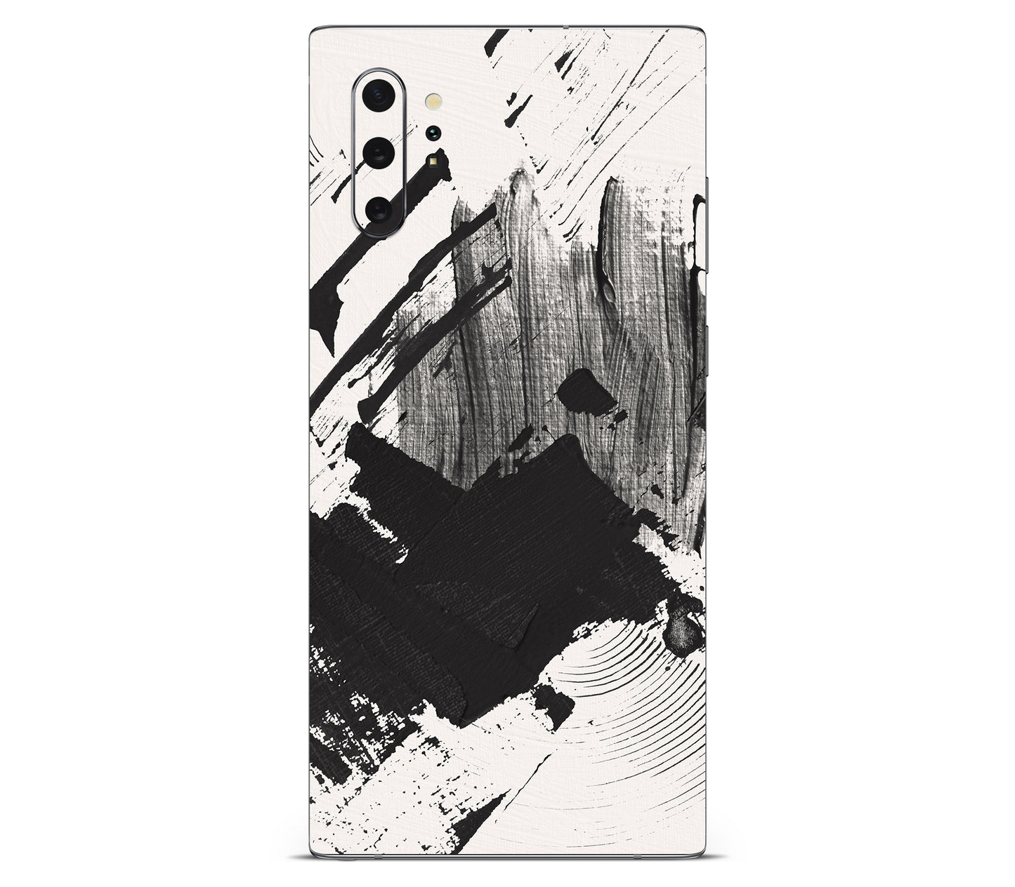Galaxy Note 10 Plus skin, Black Noir, back skin