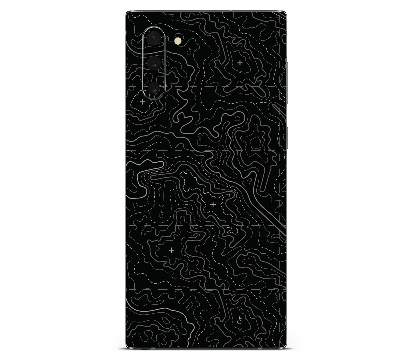 Galaxy Note 10 skin, Lockdown (Blackout), back skin