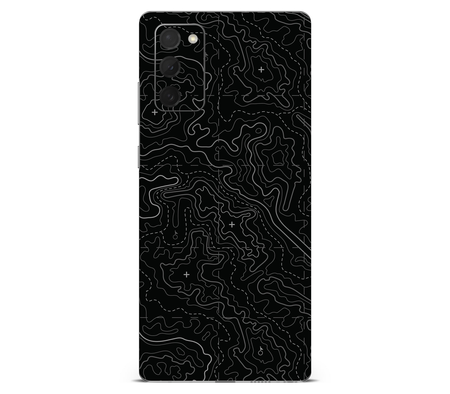 Galaxy Note 20 skin, Lockdown (Blackout), back skin