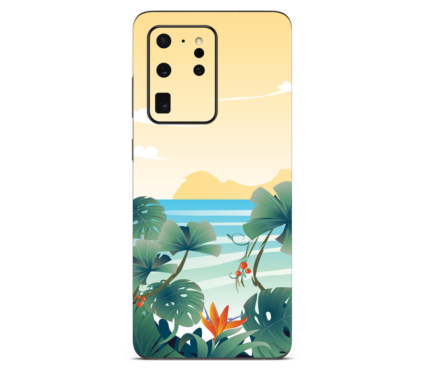 Galaxy S20 Ultra skin, Sizzle Bay, back skin