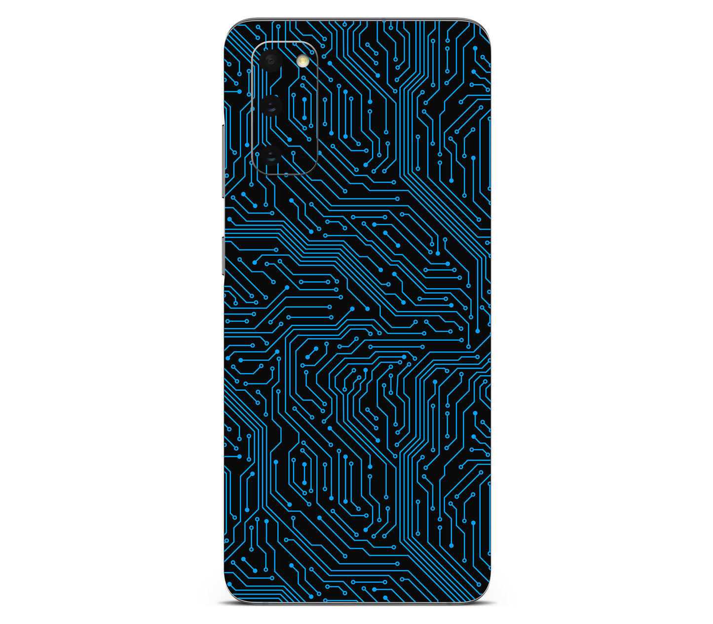 Galaxy S20 skin, Eternal Blue, back skin