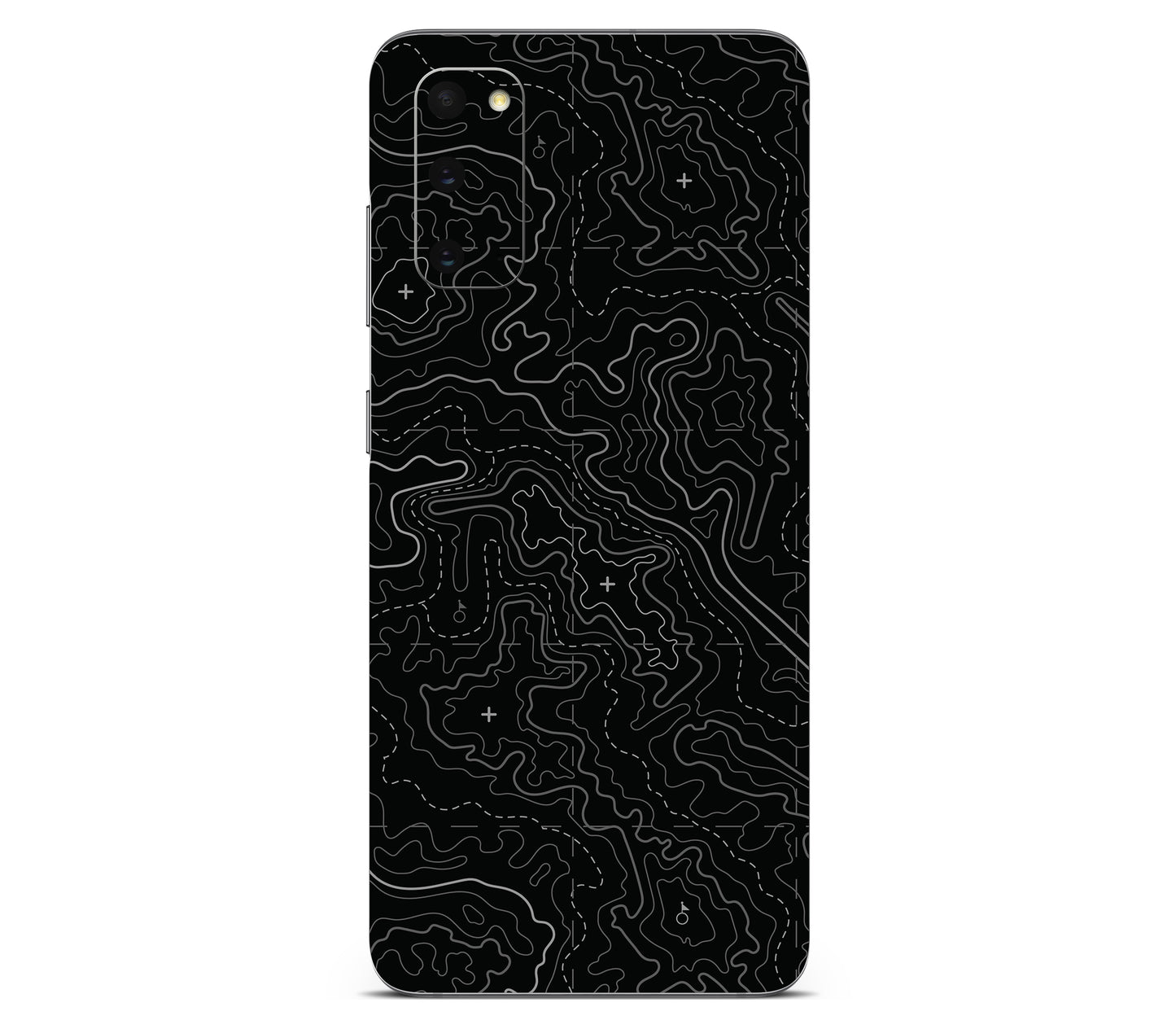 Galaxy S20 skin, Lockdown (Blackout), back skin