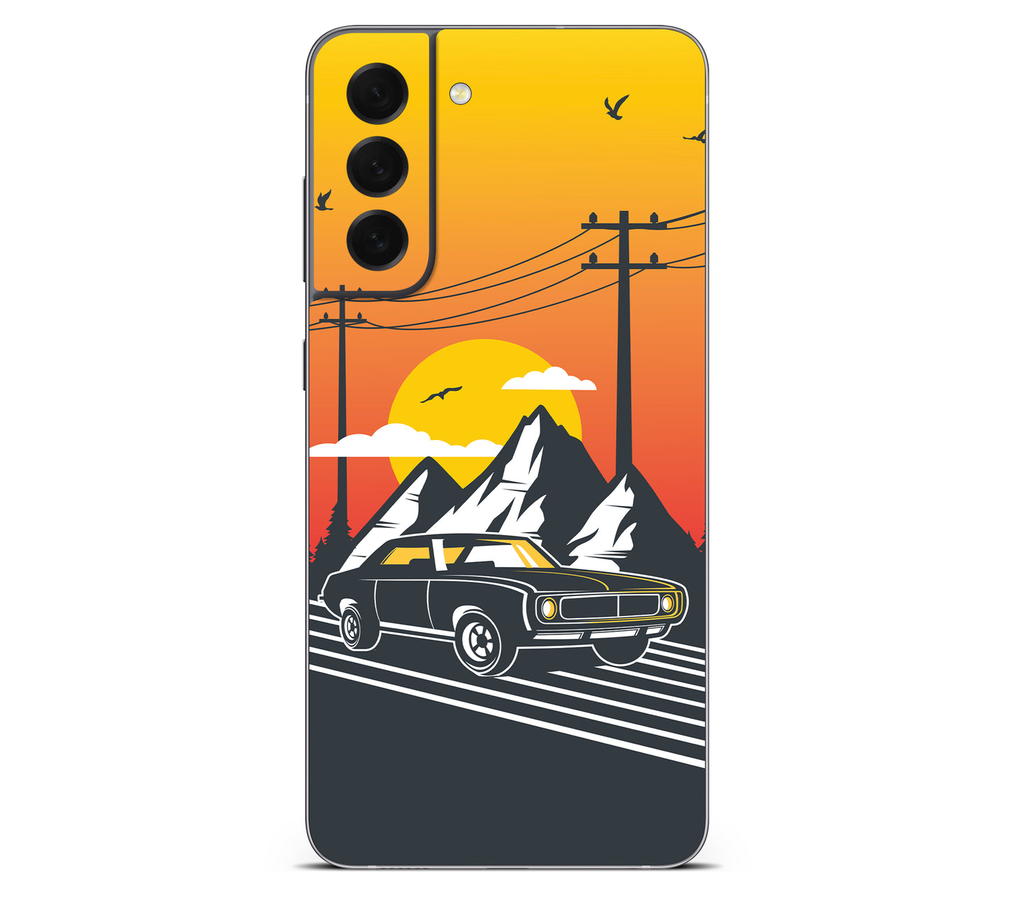 Galaxy S21 FE skin, Last Ride, back skin