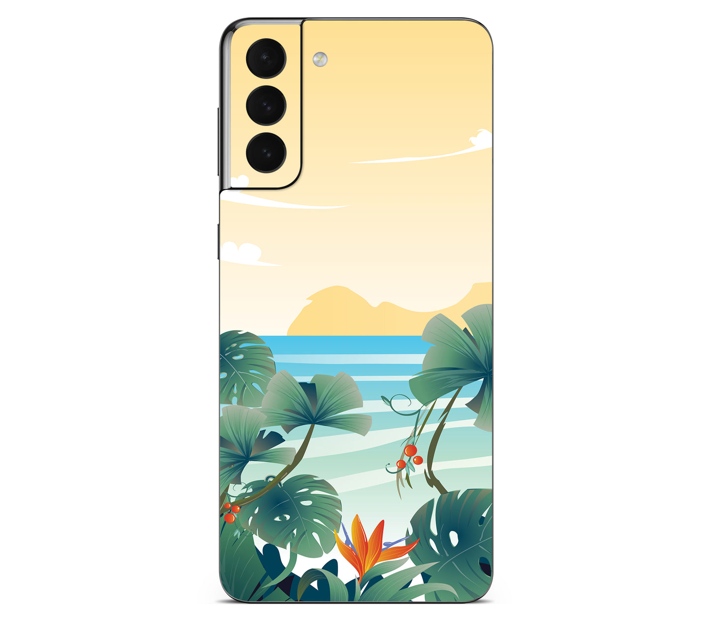 Galaxy S21 Plus skin, Sizzle Bay, back skin