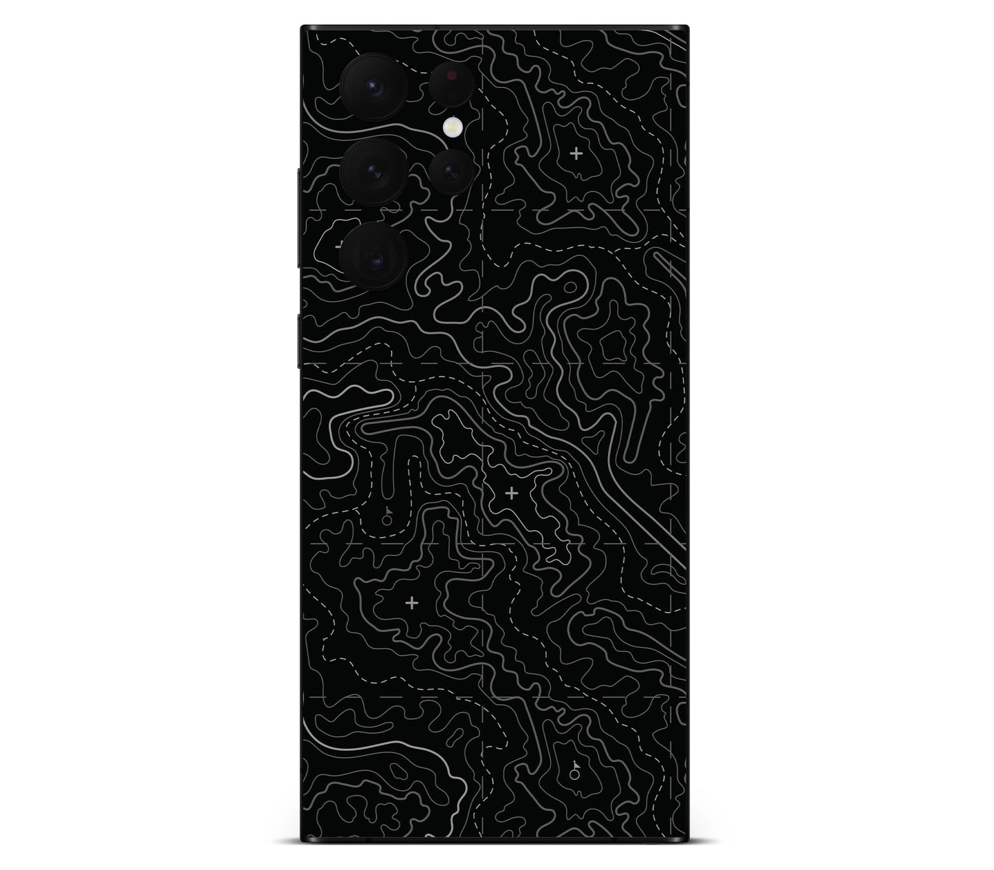 Galaxy S22 Ultra skin, Lockdown (Blackout), back skin
