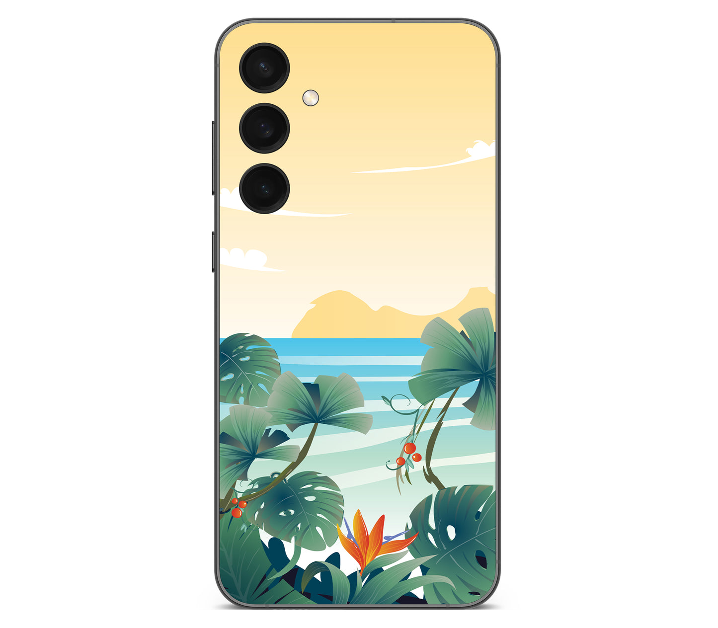 Galaxy S23 FE skin, Sizzle Bay, back skin